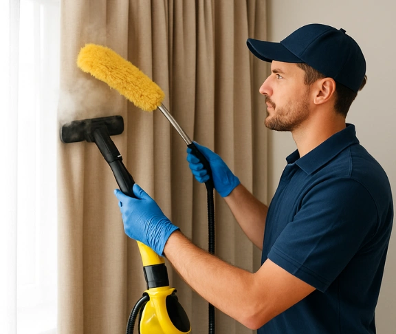 Trusted drapes cleaning technician Matty Curtain Cleaning coalcliff-nsw QLD