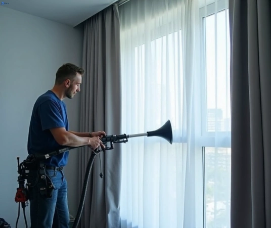 Professional drapes cleaning process tools Matty Curtain Cleaning coalcliff-nsw